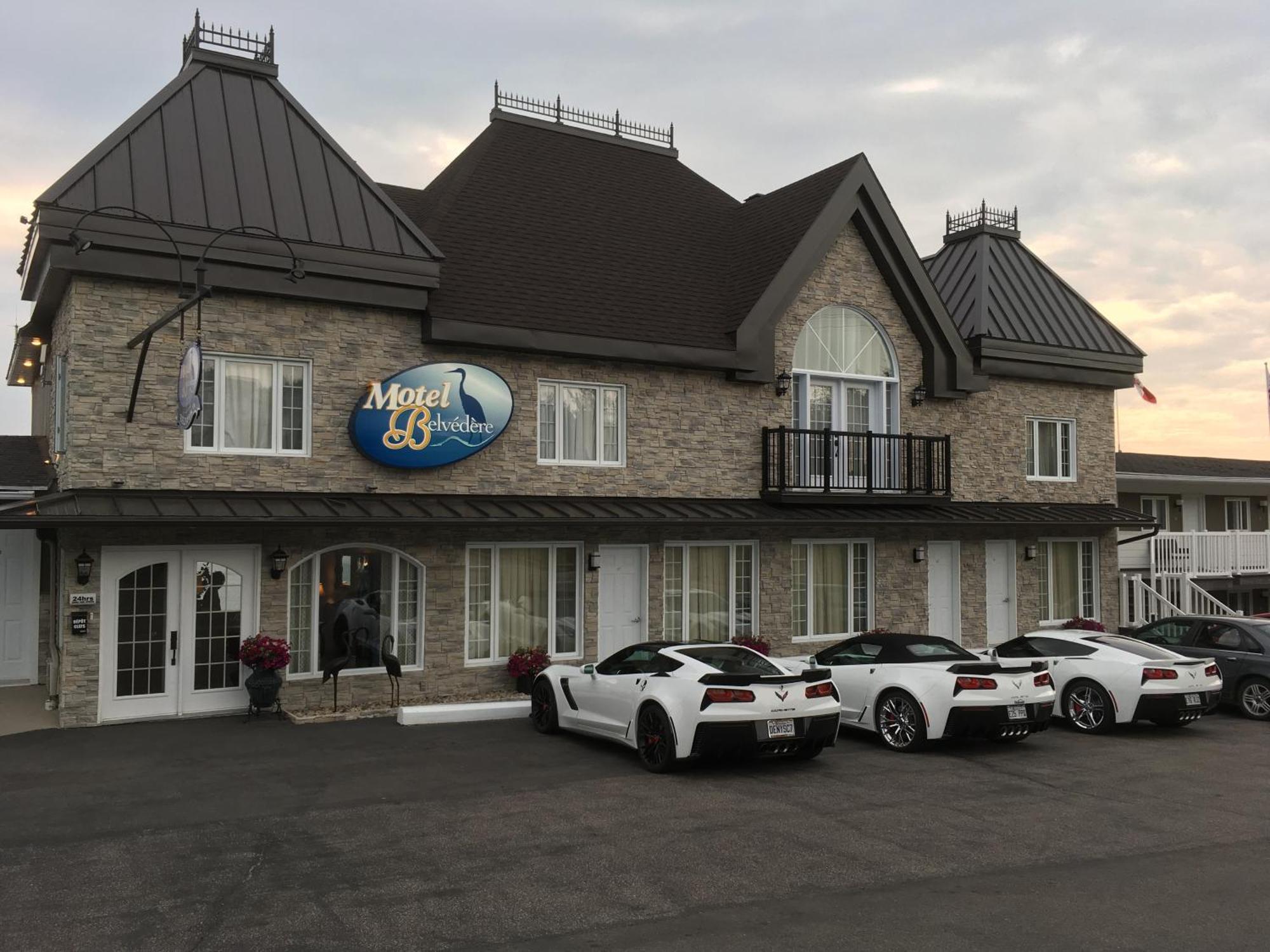 Motel Vue Belvedere Saint-Siméon Dış mekan fotoğraf