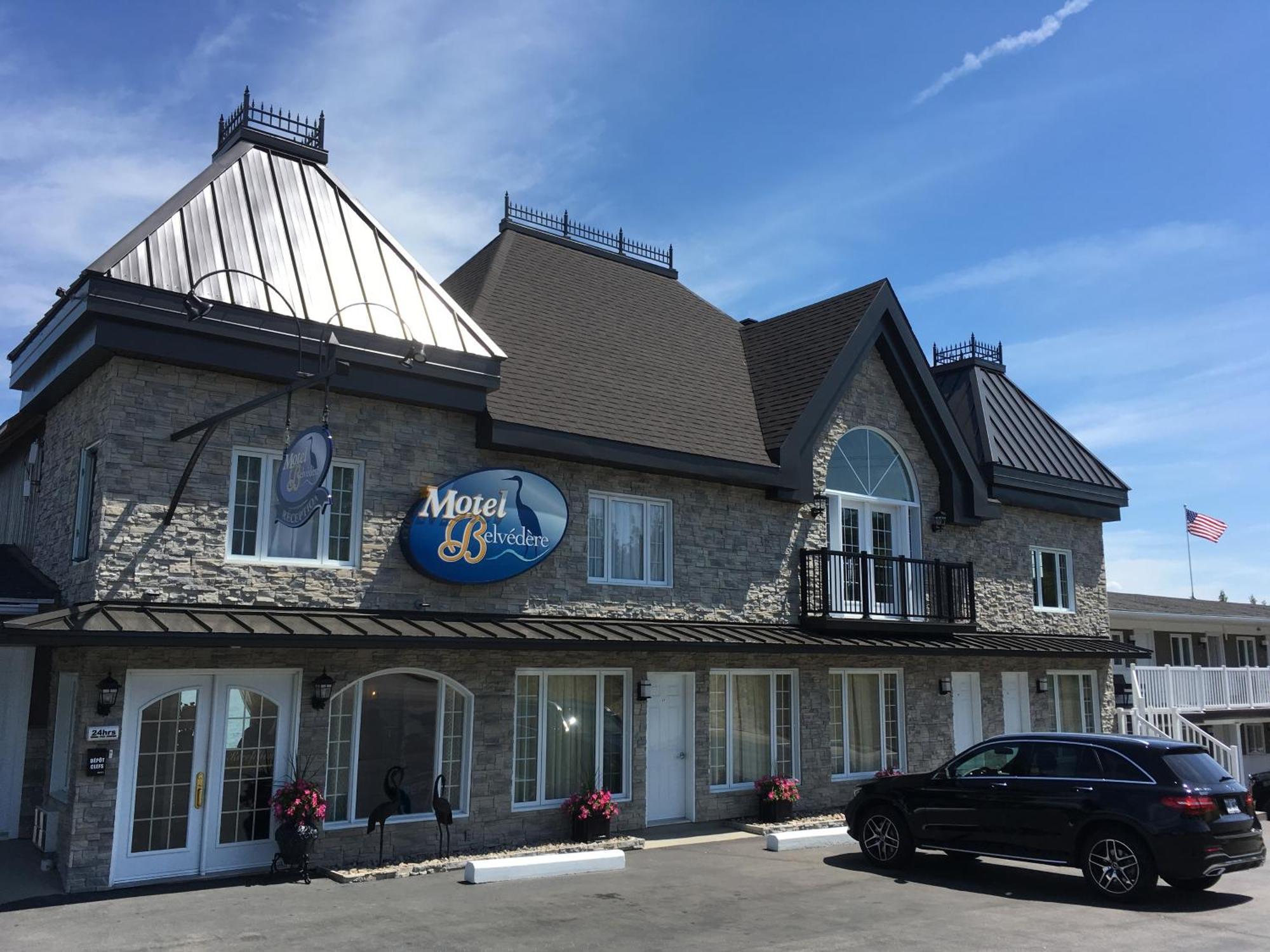 Motel Vue Belvedere Saint-Siméon Dış mekan fotoğraf
