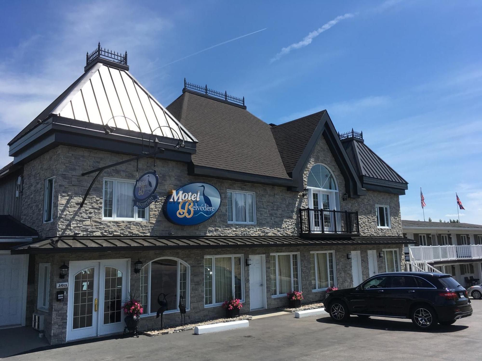 Motel Vue Belvedere Saint-Siméon Dış mekan fotoğraf