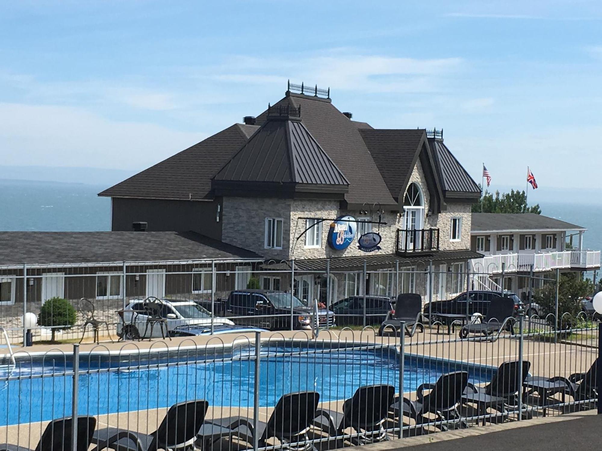 Motel Vue Belvedere Saint-Siméon Dış mekan fotoğraf