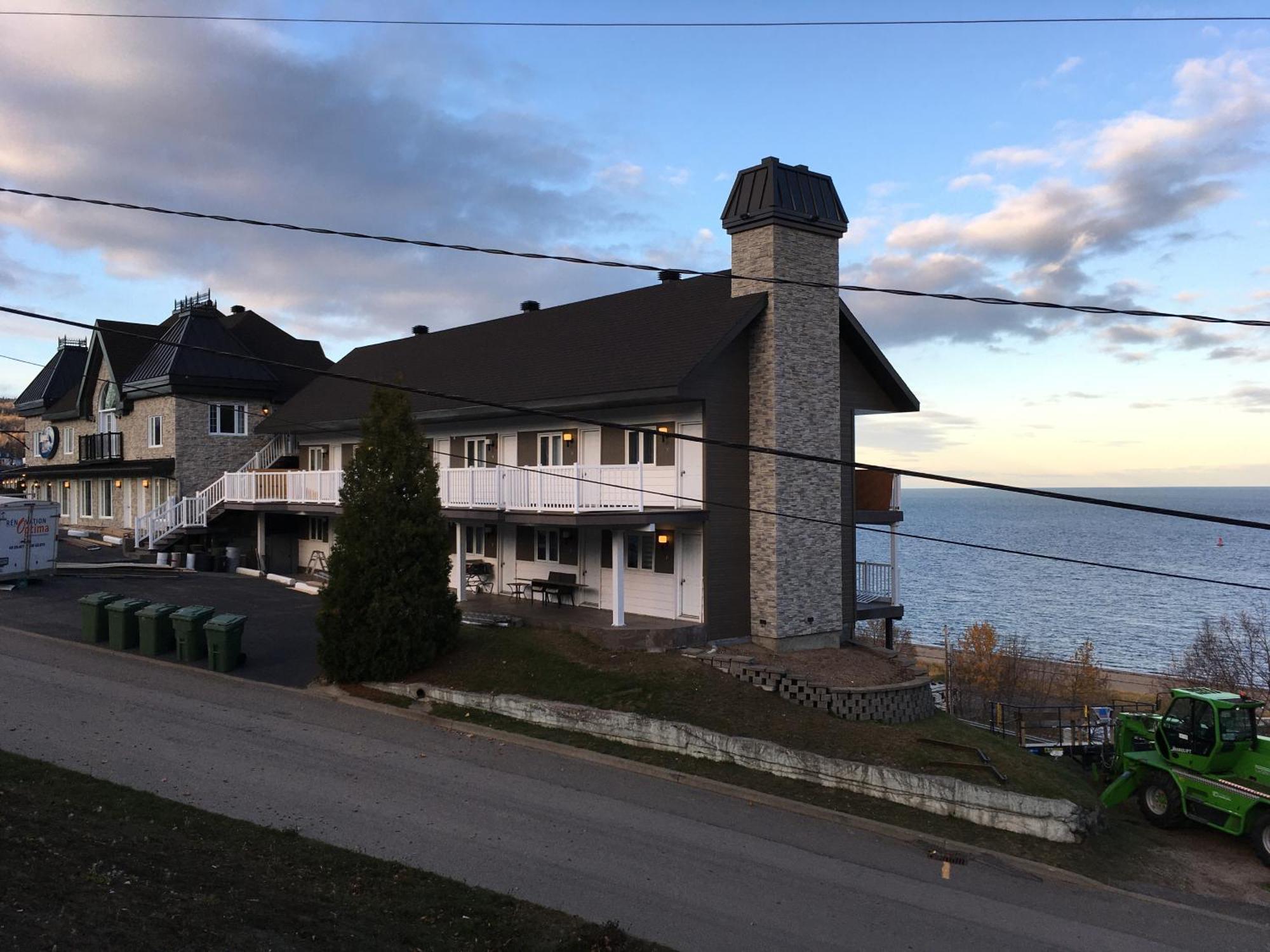Motel Vue Belvedere Saint-Siméon Dış mekan fotoğraf