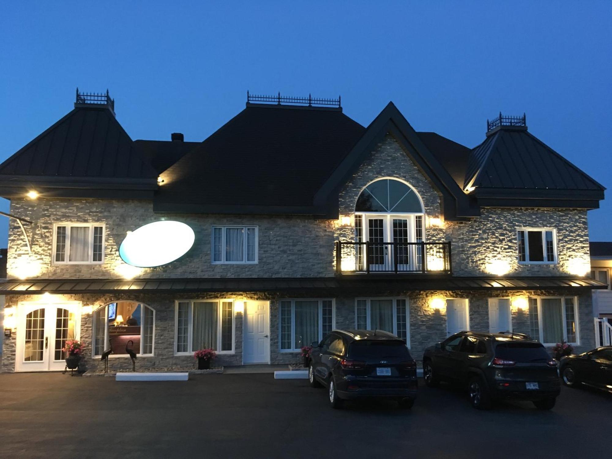 Motel Vue Belvedere Saint-Siméon Dış mekan fotoğraf