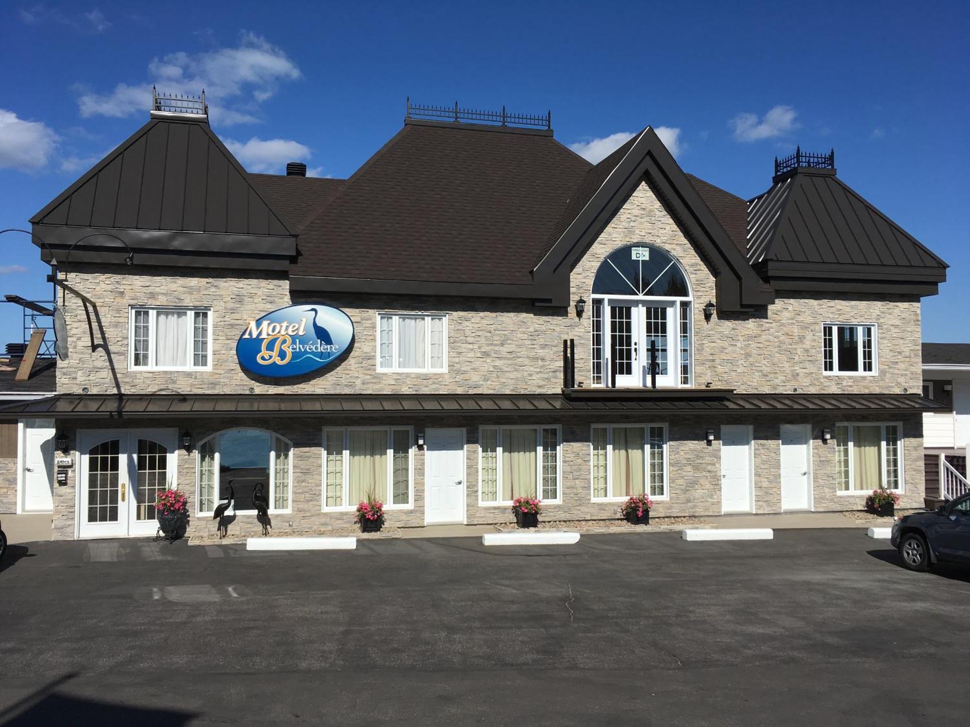 Motel Vue Belvedere Saint-Siméon Dış mekan fotoğraf