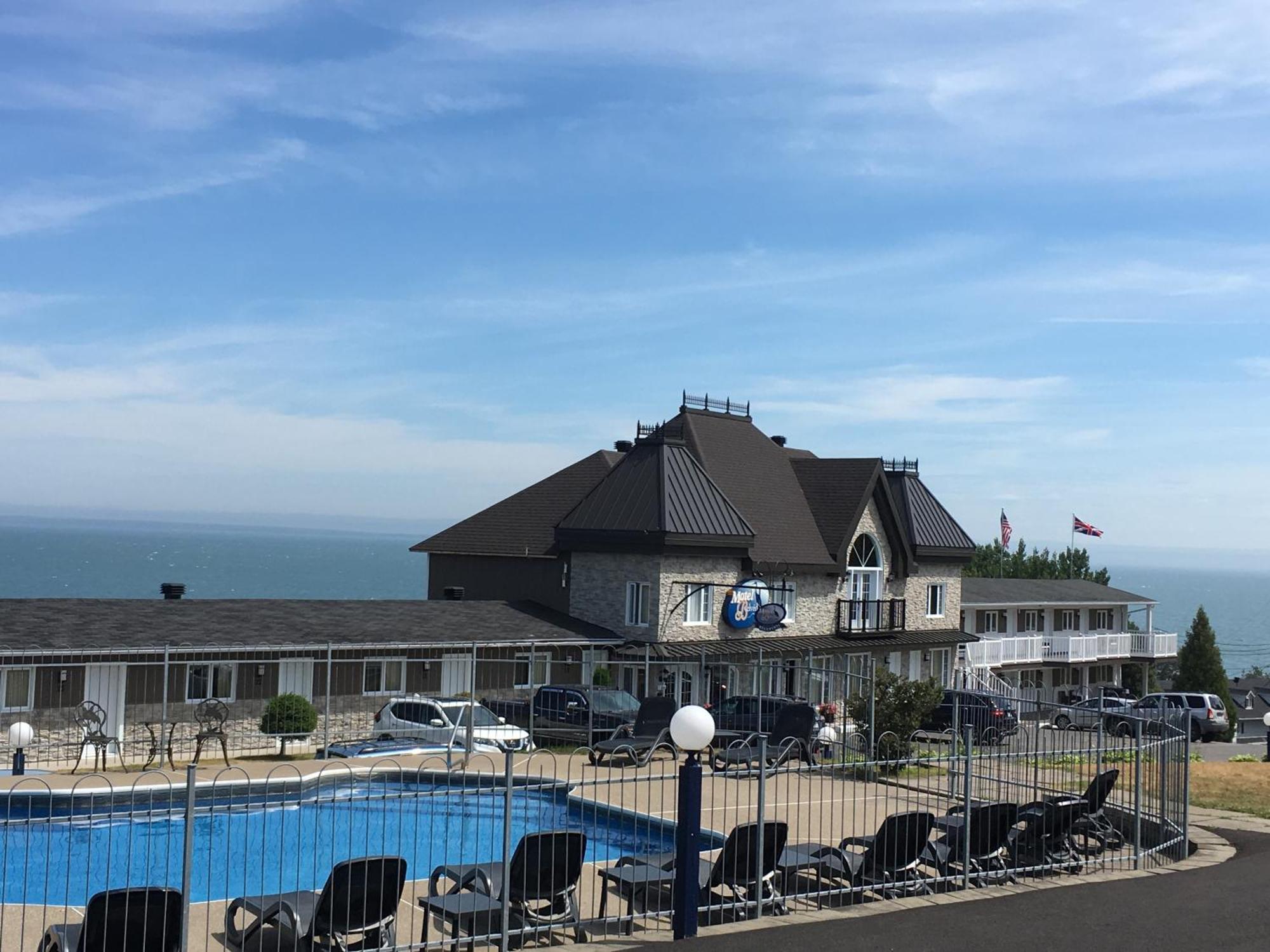 Motel Vue Belvedere Saint-Siméon Dış mekan fotoğraf