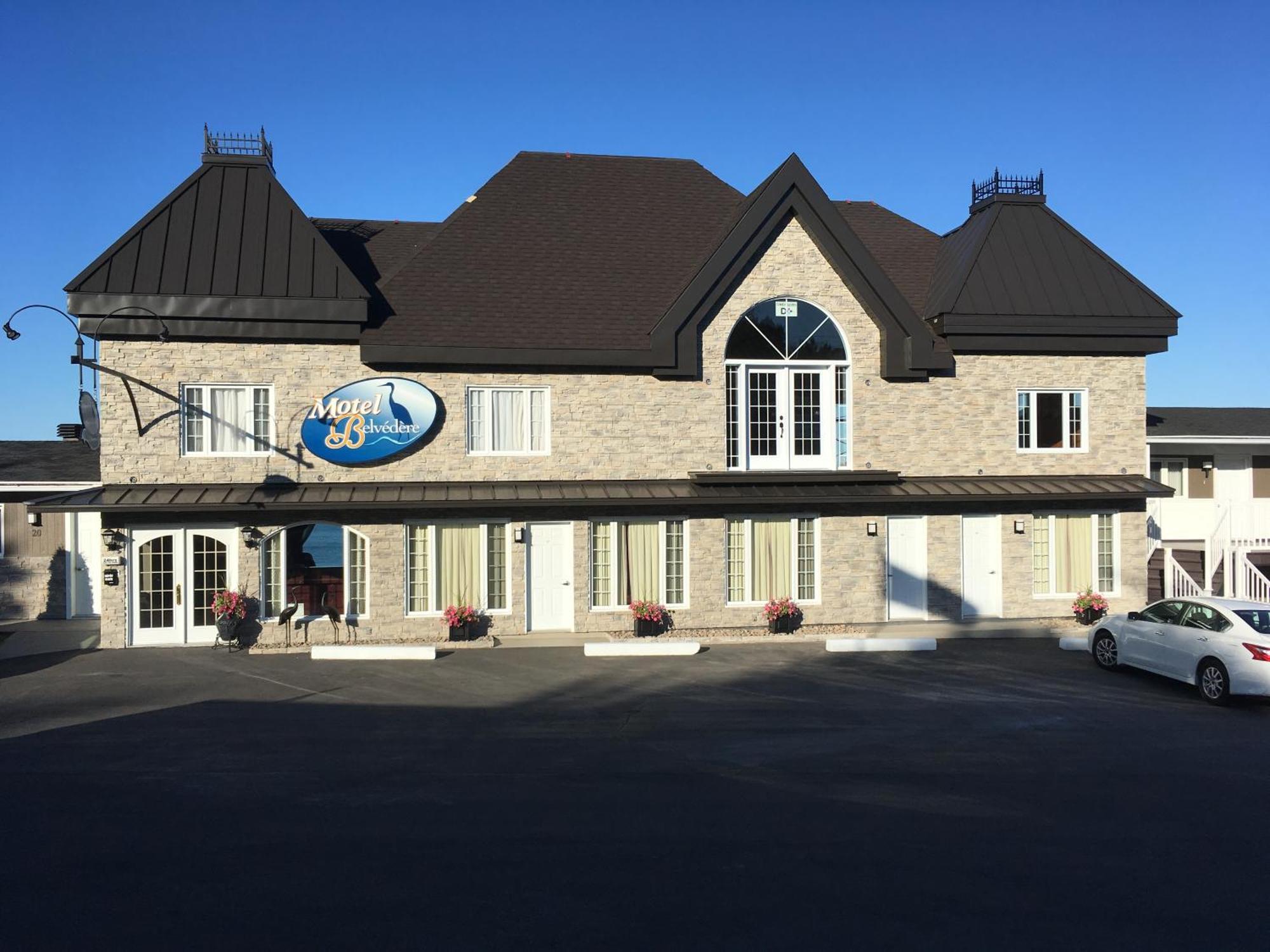 Motel Vue Belvedere Saint-Siméon Dış mekan fotoğraf