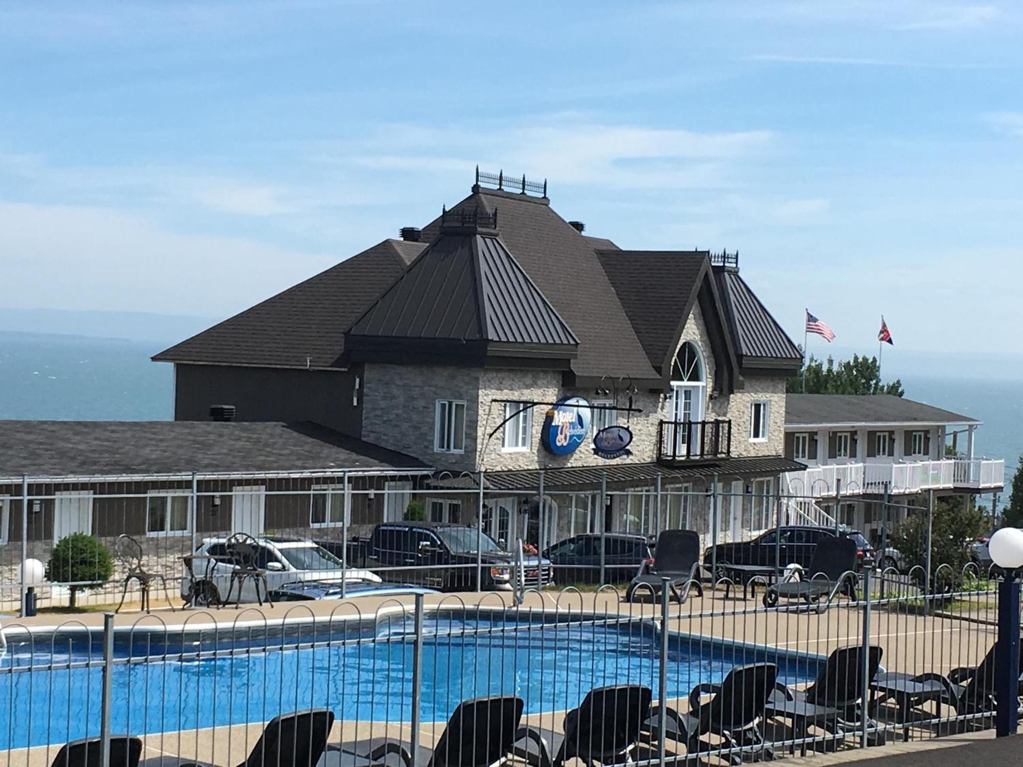 Motel Vue Belvedere Saint-Siméon Dış mekan fotoğraf