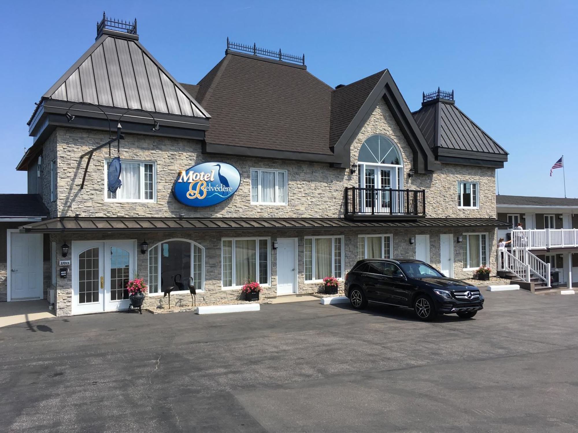 Motel Vue Belvedere Saint-Siméon Dış mekan fotoğraf